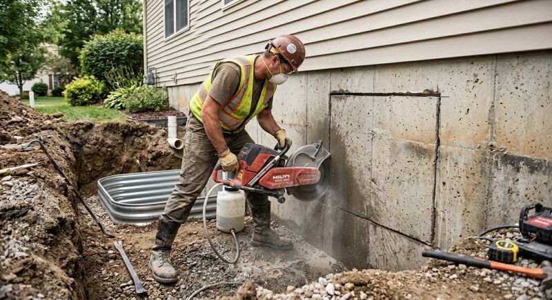 Block Wall Cutting in Corpus Christi, TX