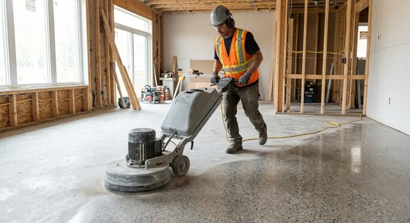 Cement Slab Grinding
